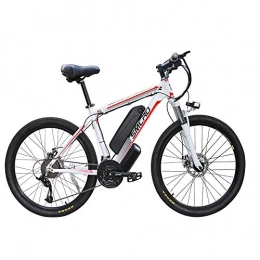 FZYE Electric Bike FZYE 26 inch Electric Bikes Bicycl, Mountain Bike Boost Bicycle 48V / 1000W Bikes Outdoor Cycling, Red