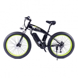 FZYE Bike FZYE 26 inch Electric Snowfield Bikes, 48V / 13A Fat tire Off-road Bicycle absorber Cycling Bike Outdoor, Green
