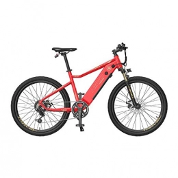 GASLIKE Electric Bike GASLIKE 26 Inch Electric Mountain Bike for Adult with 48V 10Ah Lithium Ion Battery / 250W DC Motor, Shimano 7S Variable Speed System, Lightweight Aluminum Alloy Frame, Red