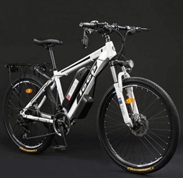 GASLIKE Electric Bike GASLIKE Adult 26 Inch Electric Mountain Bike, 36V Lithium Battery High-Carbon Steel 27 Speed Electric Bicycle, With LCD Display, B, 100KM