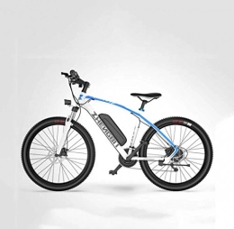 GASLIKE Electric Bike GASLIKE Adult Electric Mountain Bike, 48V Lithium Battery, Aviation High-Strength Aluminum Alloy Offroad Electric Bicycle, 27 Speed 26 Inch Wheels, C