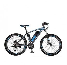 GASLIKE Electric Bike GASLIKE Adult Mountain Electric Bikes, 36V Lithium Battery High-Strength High-Carbon Steel Frame Offroad Electric Bicycle, 27 speed, B, 13.6AH