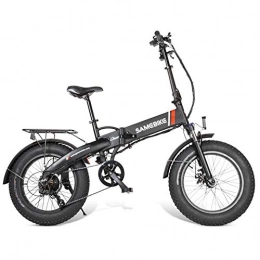 GHH Electric Bike GHH 20" Country Mountain Bike for Adult folding electric MTB with 500W Motor 48V 8AH All Terrain Hydraulic Disc Brakes Smart Mountain Ebike for Mens