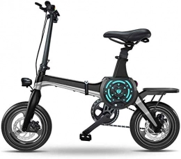 GJJSZ Electric Bike GJJSZ Smart APP Bicycle, with 36V Lithium-Ion Battery E-Bike Variable Speed Small Portable Ultra Light Aluminum Alloy Frame Adult Student Children