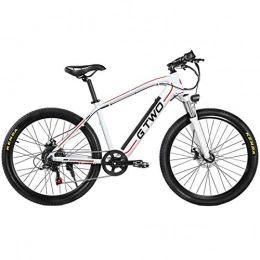 GJNWRQCY Bike GJNWRQCY 27.5 Inch Electric Bicycle 350W Mountain Bike 48V 9.6Ah Removable Lithium Battery 5 PAS Front & Rear Disc Brake 27 speed derailleur