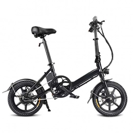 Glomixs Bike Glomixs Electric Folding Bike Foldable Bicycle Double Disc Brake Portable for Cycling, Folding Electric Bike with Pedals, 7.8AH Lithium Ion Battery; Electric Bike with 14 inch Wheels and 250W Motor