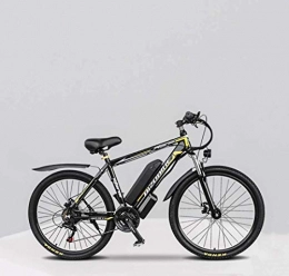 GMZTT Electric Bike GMZTT Unisex Bicycle Adult 26 Inch Electric Mountain Bicycle, 48V Lithium Battery Aluminum Alloy Electric Bicycle, 27 Speed With LCD Display / Oil Brake (Size : 10AH)