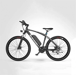 GMZTT Bike GMZTT Unisex Bicycle Adult Electric Mountain Bicycle, 48V Lithium Battery, Aviation High-Strength Aluminum Alloy Offroad Electric Bicycle, 27 Speed 26 Inch Wheels (Color : B)