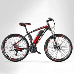 GMZTT Electric Bike GMZTT Unisex Bicycle Adult Mountain Electric Bicycle Mens, 27 speed Off-Road Electric Bicycle, 250W Electric Bikes, 36V Lithium Battery, 26 Inch Wheels (Color : B, Size : 10AH)