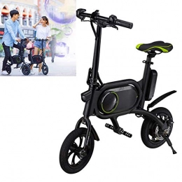 Gowell Bike Gowell Mini 350W Electric Bicycle Fashionable Smart 3 Second Folding Electric Bicycle and Portable Wheels 12 Inches 36 V 5.2AH (white)