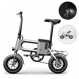 Gpzj Electric Bike Gpzj Folding Electric Bike with 36V 17.4Ah Removable Lithium-Ion Battery, 12 Inch Ebike with 350W Motor And Remote Start Three Modes Speed Cruise