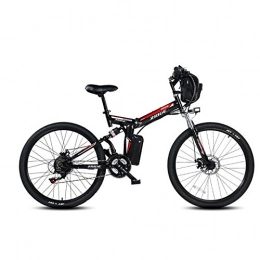 GTYW Electric Bike GTYW, Electric Bike, Electric, Bicycle, City, Electric Bike, Folding, Bicycle, Electric, Mountain, Bicycle - 24-26 Inches, Black2-24Inches