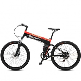 GTYW Electric Bike GTYW, Electric, Folding, Bicycle, Mountain, Bicycle, Adult Moped, 70KM And 1W Km Free Charging Two Versions, Orange-10000km