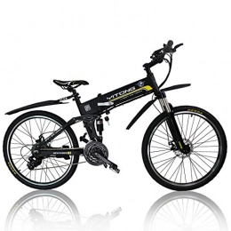 GTYW Electric Bike GTYW, Electric, Folding, Bicycle, Mountain, Bicycle, Moped, Electric Car, Battery Life 30KM, Black-36V-240wmotor