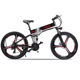 GUNAI Bike GUNAI Electric Mountain Bike 26 inches Folding E-bike with Removable Battery 21-speed Transmission System
