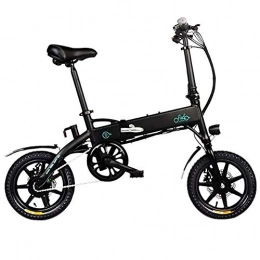 Guodun Armor FIIDO D1 Foldable Electric Bike Three Work Modes Lightweight Aluminum Alloy Folding EBike Easy to Storage 14 Inch Wheels with Disc Brake Motor Electric Bicycle