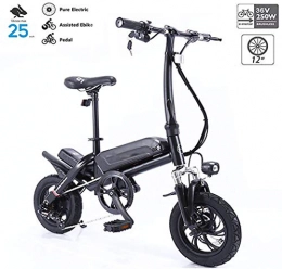 GUOJIN Bike GUOJIN 350W Electric Bicycle with Removable 36V 10.4 ah Lithium-Ion Battery, 12" Off-Road Wheels Premium Full Suspension and 6 speed gear