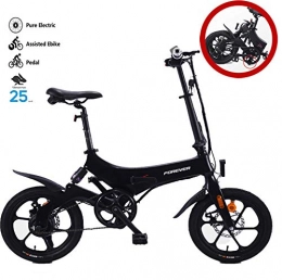 GUOJIN Electric Bike GUOJIN City Electric Bicycle Bike, Electric Commute Bicycle Ebike with 350W Motor and 36V 12Ah Lithium Battery, Three Modes (up to 25 km / h), Black