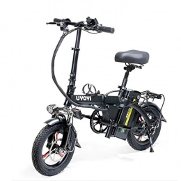 GUOJIN Electric Bike GUOJIN Electric Bike, Folding Electric Bicycle for Adults 400W Motor 48V Urban Commuter Folding E-Bike City Bicycle Max Speed 30 Km / H Load Capacity 150 Kg