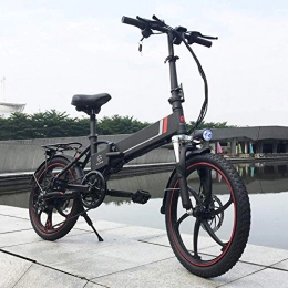 GYL Electric Bike GYL Electric Bicycle Mountain Bike Folding Bike Adult 350W Motor Led Display 48V 10.4Ah Lithium Ion Battery Maximum Speed 32Km / H Compact Type Suitable for Urban Commuting 20 Inches