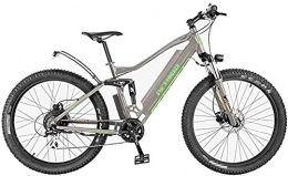 GYL Bike GYL Electric Bicycle Mountain Bike Travel Adult 27.5 inch 36V 10Ah / 14Ah Removable Lithium Battery 7 Speed Mountain Bike Suitable for Outdoor Sports, Grey