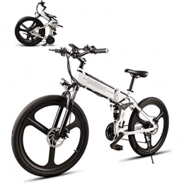 GYL Electric Bike GYL Electric Bicycle, Scooter, Battery Car, Adult City 350W with 48V 10Ah Lithium Battery, Bright Led Headlights, Horn, 21-Speed Gear, Suitable for Commuting, Outdoor 26 Inches