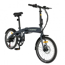 GYP Electric Bike GYP Electric Folding Fat Tire Bicycle 6-speed Adjustment With 36V 6.6Ah Battery Long Range 37-50 Miles City Bike