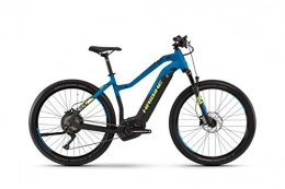 HAIBIKE Electric Bike HAIBIKE Sduro Cross 9.0 Bosch 500wh 11v Black / Blue Size 56 2019 Women (Electric Trekking)