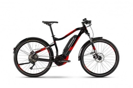 HAIBIKE Electric Bike HAIBIKE Sduro Hardseven 2.5 Street Yamaha 400Wh 10v Black / Red Size 35 2019 (eMTB Hardtail)