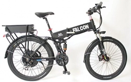 HalloMotor Bike HalloMotor 48V 750W Folding Electric Bicycle Foldable + Ebike 48V 13.2Ah Li-ion Battery With 2A Charger
