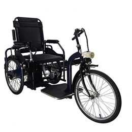 TWW Electric Bike Hand-Cranked Bicycles, Hand-Cranked Electric Dual-Use Tricycles, Hand-Cranked Bicycles for The Elderly And The Disabled