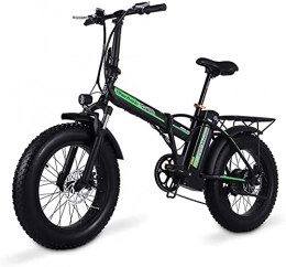 haowahah Bike Haowahah Shengmilo MX20 Folding Electric Bike 48V Snow Bike Beach Bike Men and Women Adult E-bike 500W, 20 Inches, 12.8Ah Large Capacity Lithium Battery (Black, A battery)
