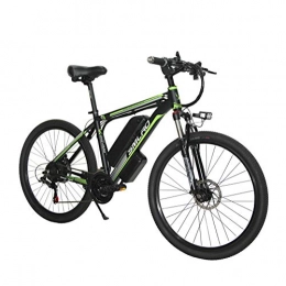 HECHEN Electric Bike HECHEN Lightweight 26'' Electric Mountain with Speed Gear E-bike with Removable Large Capacity Lithium-Ion Battery (36V10AH 350W), Electric Bicycles Three Working Modes, Green
