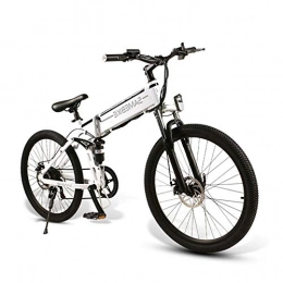 HEWEI Electric Bike HEWEI 26 inch electric mountain bikes 48 V lithium battery aluminum alloy adult folding electric mountain bike top speed 32 km h LCD liquid crystal instrument