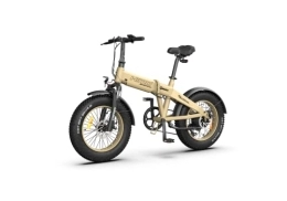 HIMO  HIMO UK 1-3 Working Day Delivery XIAOMI Electric Bike ZB20 MAX 20” Fat Tire Electric Bike for Adults 250W Electric Bicycles with 25KM / H Electric Mountain Bike 48V / 10.4Ah E Bike (Khaki)
