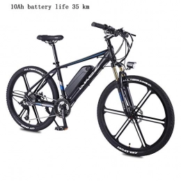 HJCC Electric Bike HJCC Electric Bicycle Mountain Bike, 10AH, 36V Lithium-Ion Battery, 26 Inches, Adult Variable Speed Power-Assisted Bicycle