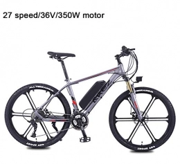 HJCC Electric Bike HJCC Electric Mountain Bike 26 Inches, with Removable Large-Capacity Lithium-Ion Battery (36V 350W), Three Working Modes