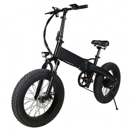 HJHJ Electric Bike HJHJ Folding electric bicycle adult hybrid scooter (48V10AH) 20 inch city motorcycle road bike with lighting mechanical shock absorber front fork / front and rear mechanical disc brakes