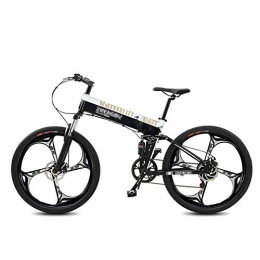 HLeoz Bike HLeoz 26'' E-Bike, Electric Folding Bicycle with Removable Large Capacity Lithium-Ion Battery 48V 14.5Ah 27 Speed for Adult Female / Male, White