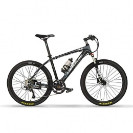 HLeoz Electric Bike HLeoz 26'' Electric Bicycle, Mountain Bikes Dual Full Suspension for Adults 36V 6.8Ah Removable Large Capacity Lithium-Ion Battery 240W 9 Speed Electric Mountain Bike, Black