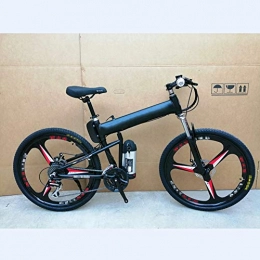 HLeoz Electric Bike HLeoz 26'' Electric Mountain Bike, Electric Bicycle Removable Large Capacity Lithium-Ion Battery (36V 350W) Electric Bike 27 Speed Three Working Modes, Black, UE