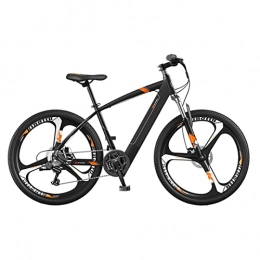 HMEI Electric Bike HMEI EBike Electric Bike for Adults 250W Motor 26 Inch Tire Electric Mountain Bicycle 21 Speed 36V 13Ah Removable Lithium Battery E-Bike (Color : Black, Number of speeds : 21)