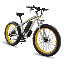 HMEI Electric Bike HMEI Electric Bikes for Adults 1000W Electric Bikes for Adults 26 Inches Fat Tire Electric Mountain Ebike for Men 48V Motor Electric Snow Bicycle (Color : F, Size : 18AH battery)