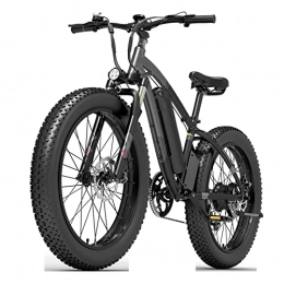 HMEI Bike HMEI Electric Bikes for Adults Electric Bike for Adults 25 Mph 1000W 48V Power Assist Electric Bicycle 26 X 4 Inch Fat Tire E-Bike 13ah Battery Electric Bike (Color : Black)
