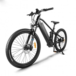 HMEI Bike HMEI Electric Bikes for Adults Men Electric Bike Adults 750W Motor 48V 25Ah Lithium-Ion Battery Removable 27.5'' Fat Tire Ebike Snow Beach Mountain E-Bike (Color : BLK with Spare Batt)