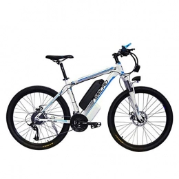 HSART Electric Bike HSART Electric Mountain Bike 26'' E-Bike for Adults 350W 48V 10AH Removable Lithium-Ion Battery 21-Level Shift Assisted and Three Working Modes(Blue)