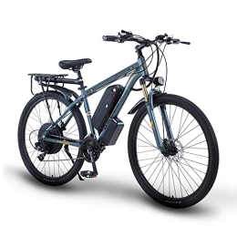 Hyuhome Electric Bike Hyuhome 29" Electric Mountain Bike for Adults, MTB E-bike for Men 48V 13A Lithium Battery Hybrid Bicycle with Shimano 21 Speed Transmission Gears for Outdoor Travel