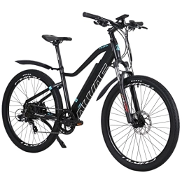 Hyuhome Electric Bike Hyuhome Electric Bicycles for Adults Men Women 250W 36V 12.5Ah Mountain E-MTB Bicycle, 27.5 Inch Ebikes Full Terrain, Shimano 7 Speed Gear Double Disc Brakes for Outdoor Commuters
