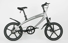 IC Electric Electric Bike IC Electric Alfa Electric Bicycle, Silver, One Size