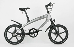 IC Electric Electric Bike IC Electric ALFA Electric Bicycle, Silver, One Size.